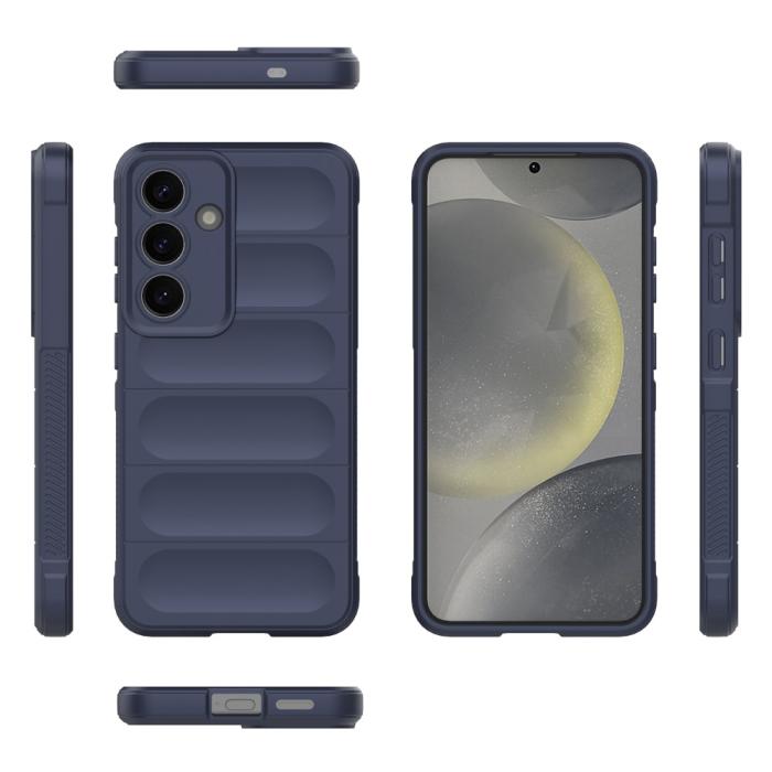 Bild 5, Samsung Galaxy S25 Skal Magic Shield Blå