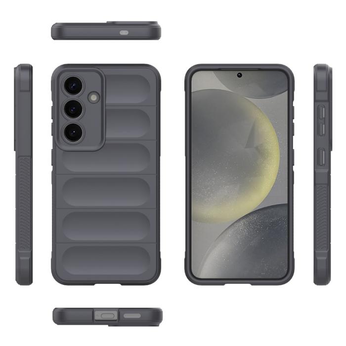 Bild 2, Samsung Galaxy S25 Skal Magic Shield Grå