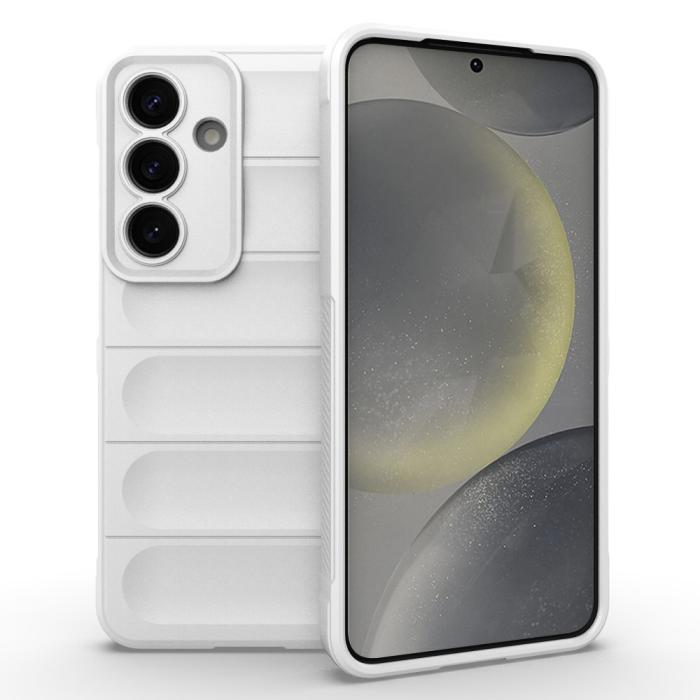 Bild 1, Samsung Galaxy S25 Skal Magic Shield Vit