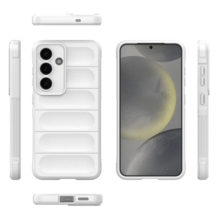 Bild 2, Samsung Galaxy S25 Skal Magic Shield Vit