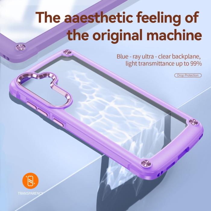 Bild 2, Samsung Galaxy S25 Skal Xtreme Shockproof Hybrid Lila