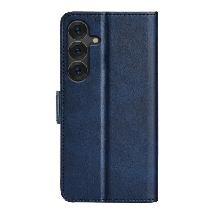 Bild 6, Samsung Galaxy S25 Fodral Läder Blå