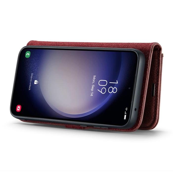 Bild 3, DG.MING Samsung Galaxy S25 2in1 Magnet Fodral / Skal Röd