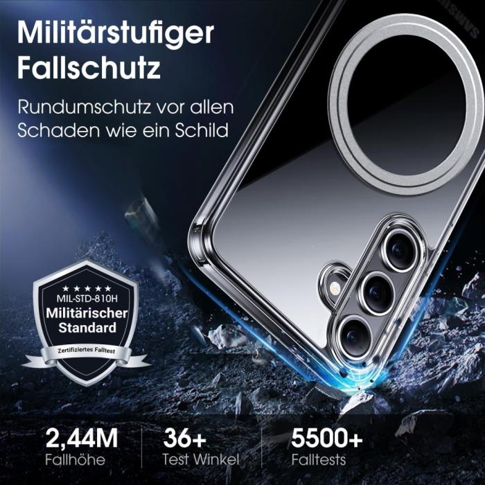 Bild 5, Samsung Galaxy S25 Skal MagSafe Transparent