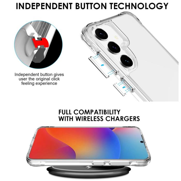 Bild 3, Samsung Galaxy S25 Skal Transparent
