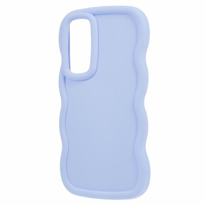 Bild 3, Samsung Galaxy S25 Mobilskal Wavy Lila