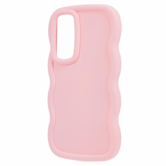 Bild 3, Samsung Galaxy S25 Mobilskal Wavy Ljus Rosa