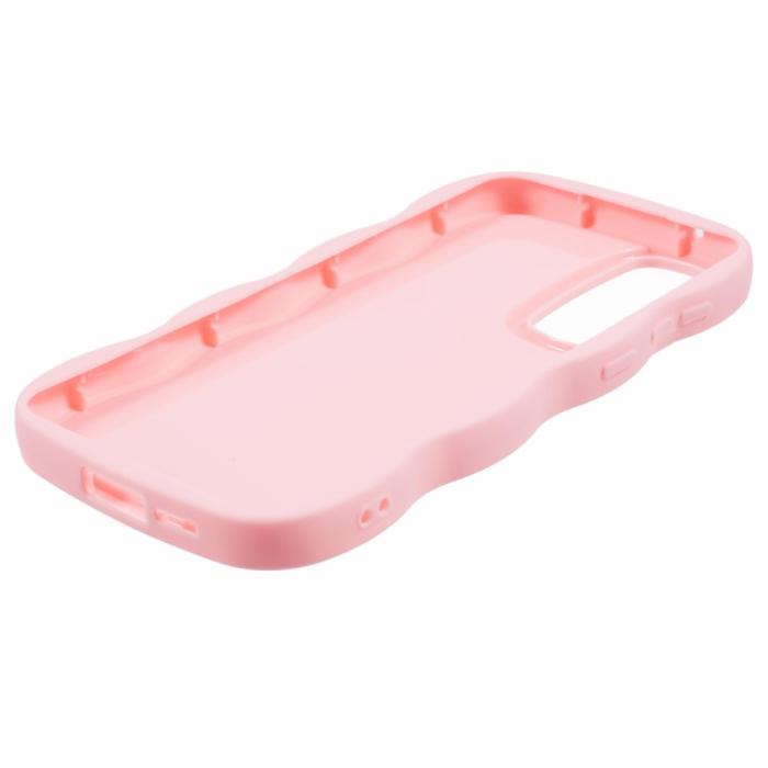 Bild 5, Samsung Galaxy S25 Mobilskal Wavy Ljus Rosa
