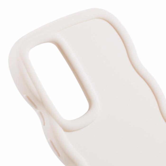 Bild 6, Samsung Galaxy S25 Mobilskal Wavy Off White