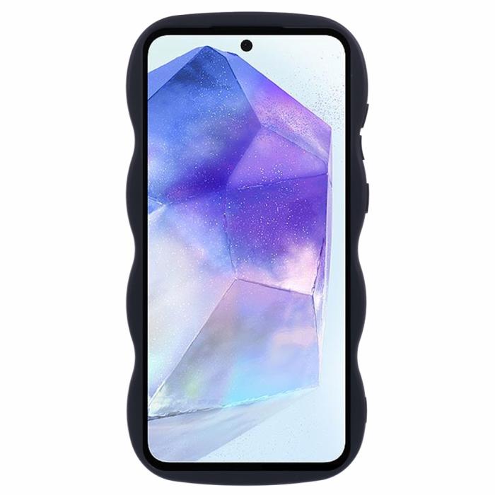 Bild 2, Samsung Galaxy S25 Mobilskal Wavy Svart