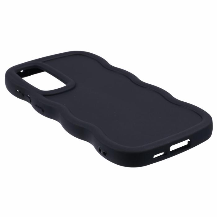 Bild 4, Samsung Galaxy S25 Mobilskal Wavy Svart