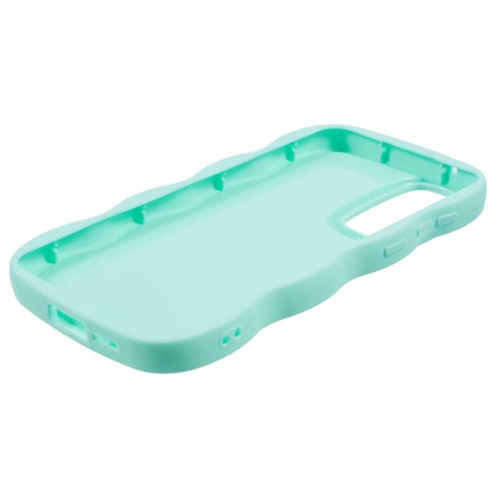 Bild 5, Samsung Galaxy S25 Mobilskal Wavy Ljus Grön