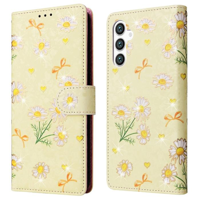 Bild 1, Samsung Galaxy S25 Fodral RFID Yellow Daisy
