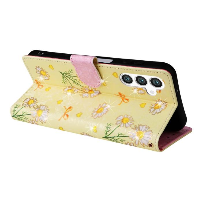 Bild 4, Samsung Galaxy S25 Fodral RFID Yellow Daisy