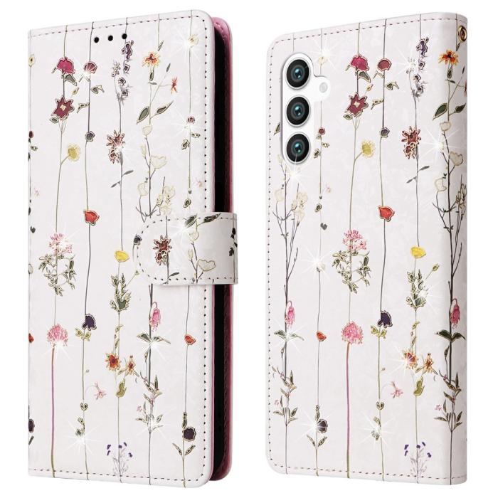 Bild 1, Samsung Galaxy S25 Fodral RFID Små Blommor