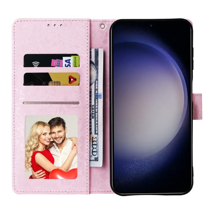 Bild 2, Samsung Galaxy S25 Fodral RFID Små Blommor