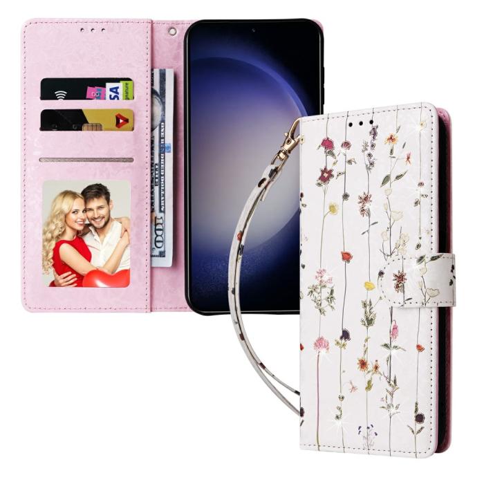 Bild 5, Samsung Galaxy S25 Fodral RFID Små Blommor