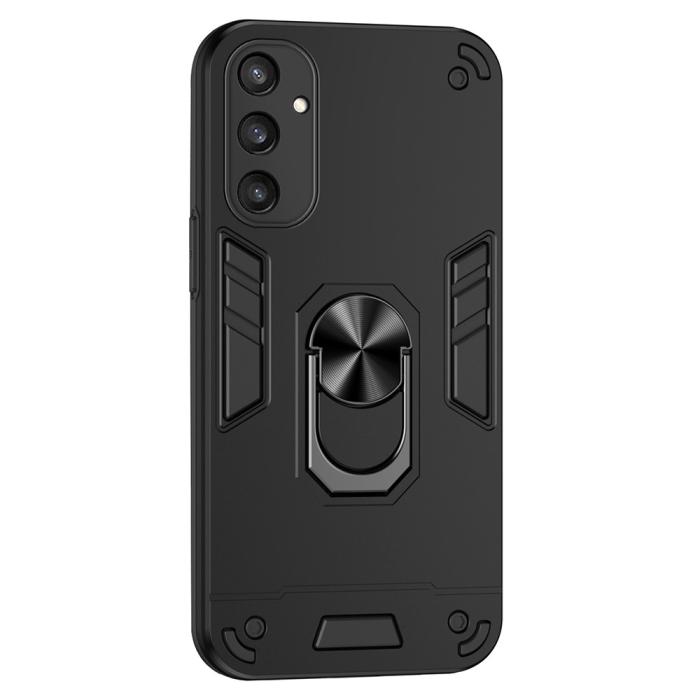 Bild 1, Samsung Galaxy S25 Skal Hybrid Armor Ring Svart