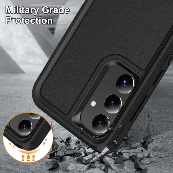 Bild 6, Samsung Galaxy S25 Skal Extreme Hybrid Kickstand Svart