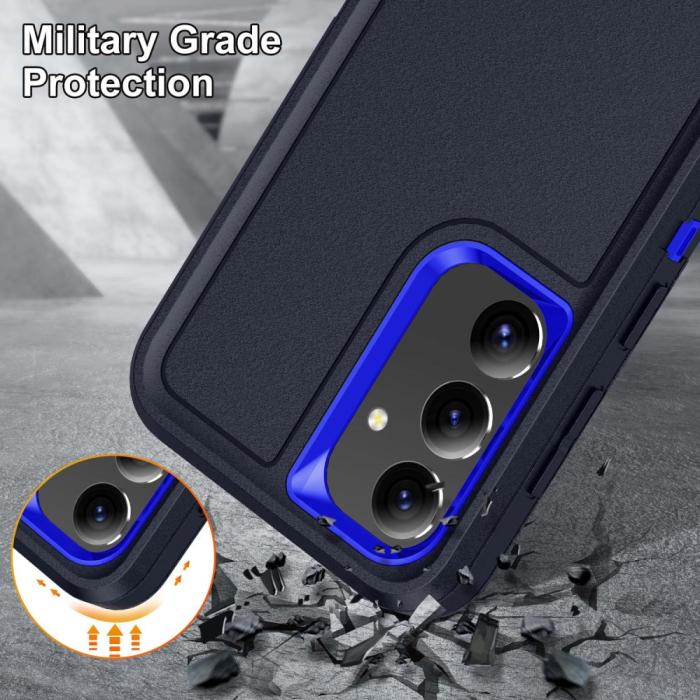 Bild 6, Samsung Galaxy S25 Skal Extreme Hybrid Kickstand Blå