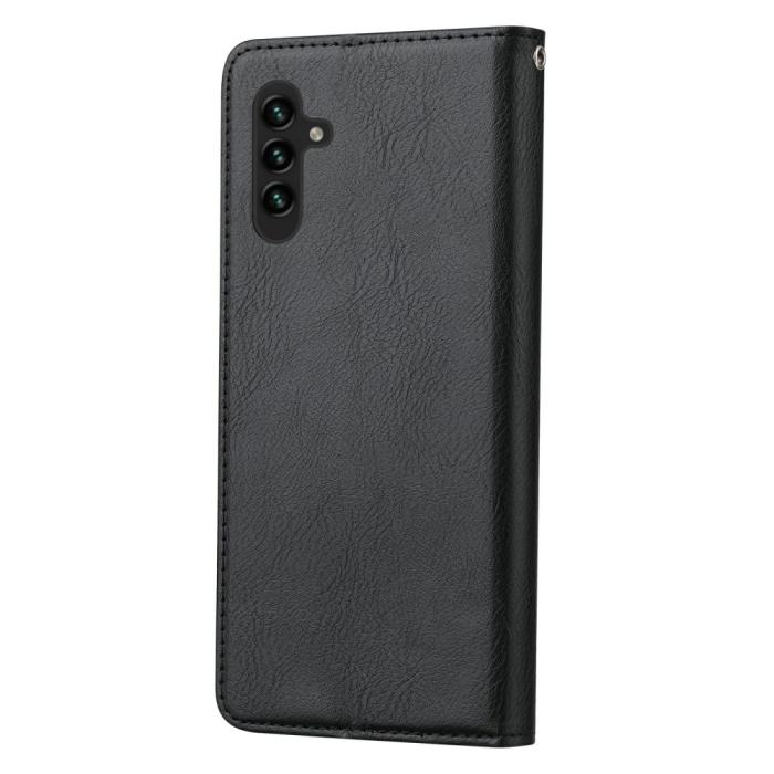 Bild 6, Samsung Galaxy S25 Fodral Flip Läder Med Kortficka Svart