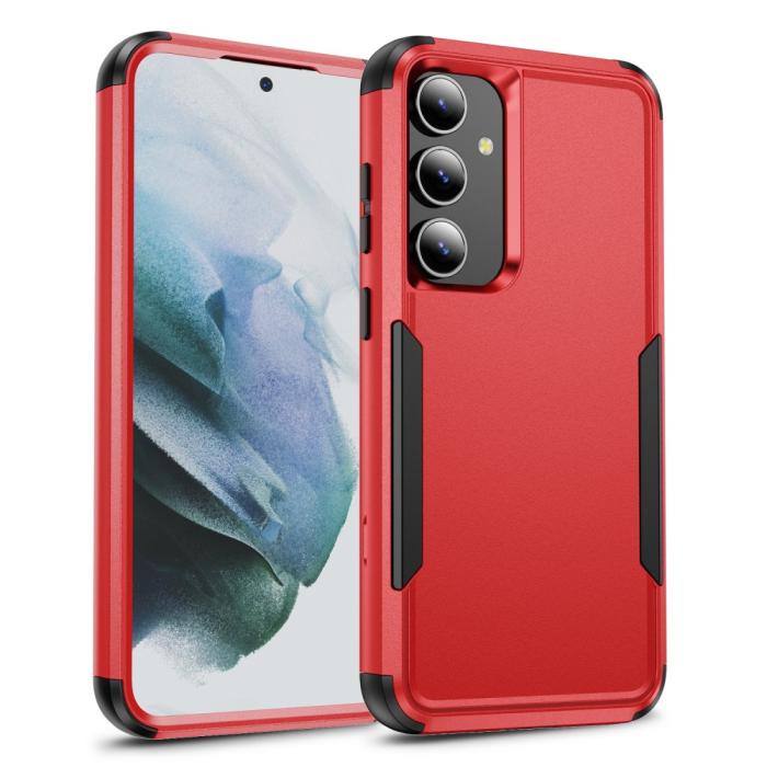 Bild 1, Samsung Galaxy S25 Skal Extreme Shockproof Hybrid Röd