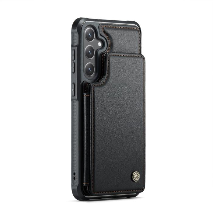 Bild 2, CASEME Samsung Galaxy S25 Skal RFID Kickstand Svart