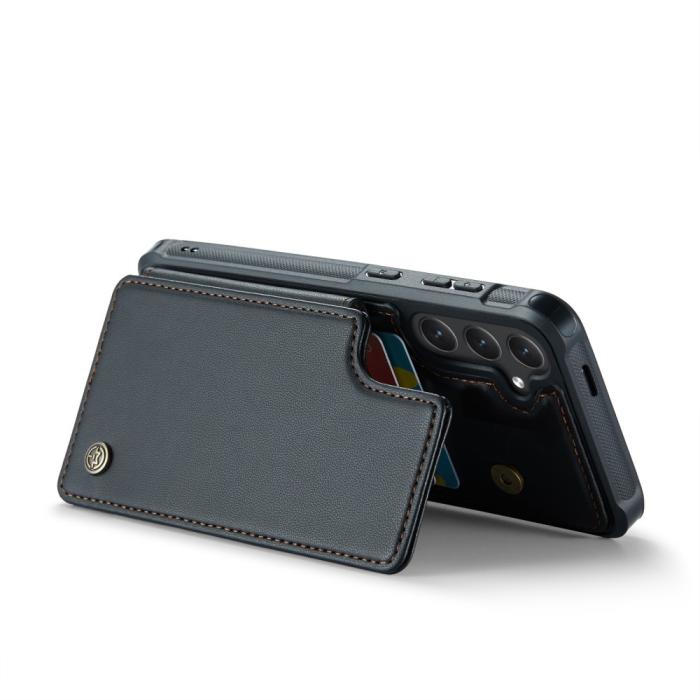 Bild 4, CASEME Samsung Galaxy S25 Skal RFID Kickstand Svart