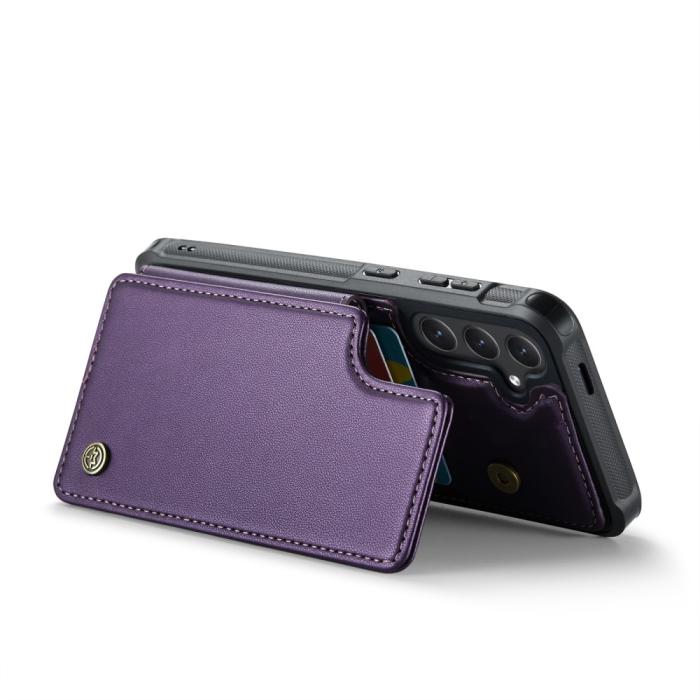 Bild 4, CASEME Samsung Galaxy S25 Skal RFID Kickstand Lila