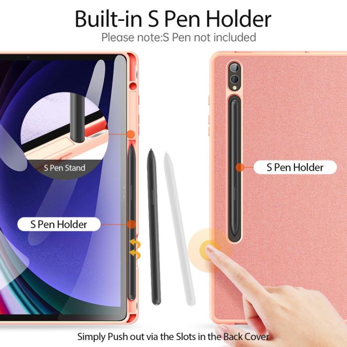 Bild 3, DUX DUCIS Galaxy Tab S10 Plus/S9 Plus/S9 FE Plus Fodral DOMO