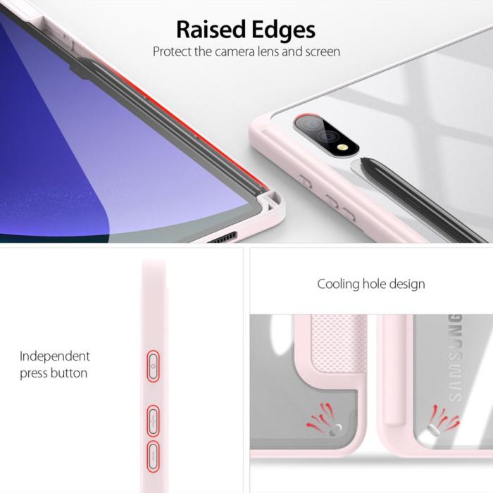 Bild 4, DUX DUCIS Galaxy Tab S10 Plus/S9 Plus/S9 FE Plus Fodral TOBY