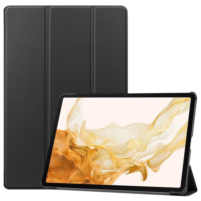 Bild 1, Galaxy Tab S10 Plus/S9 Plus/S9 FE Plus Fodral Tri-Fold Svart