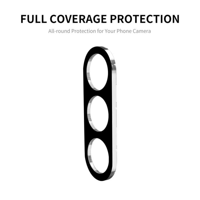 Bild 2, ENKAY Samsung Galaxy S25 2-PACK Linsskydd Härdat Glas Svart