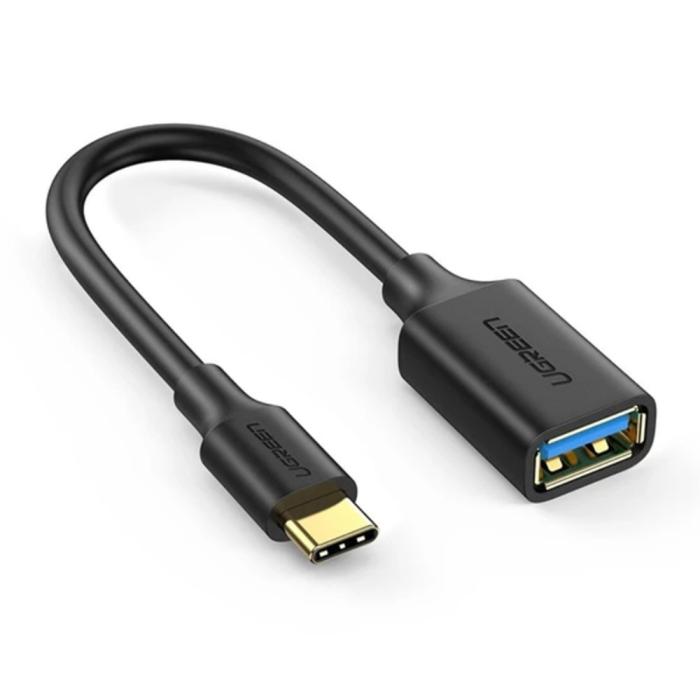 Bild 1, UGREEN USB-C Hane - USB-A 3.0 Hona Adapter Svart