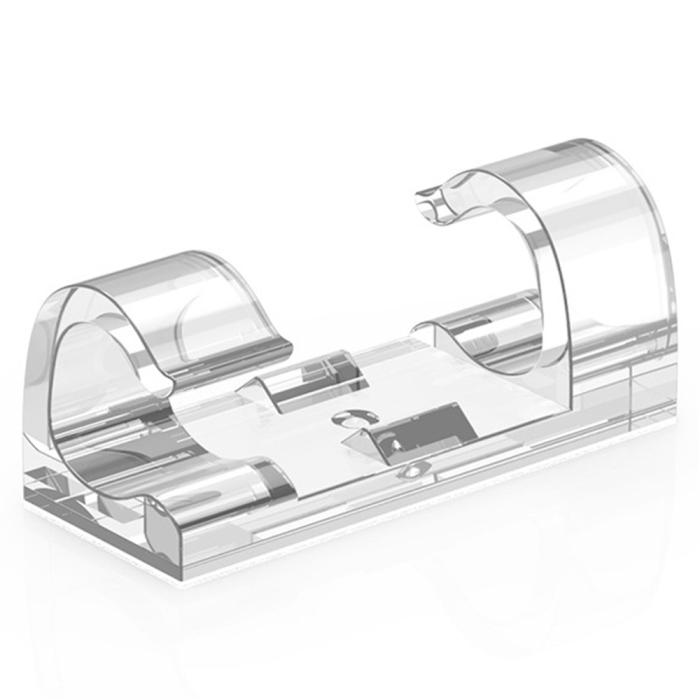 Bild 1, CableCreation 50-PACK Självhäftande Kabelklämmor