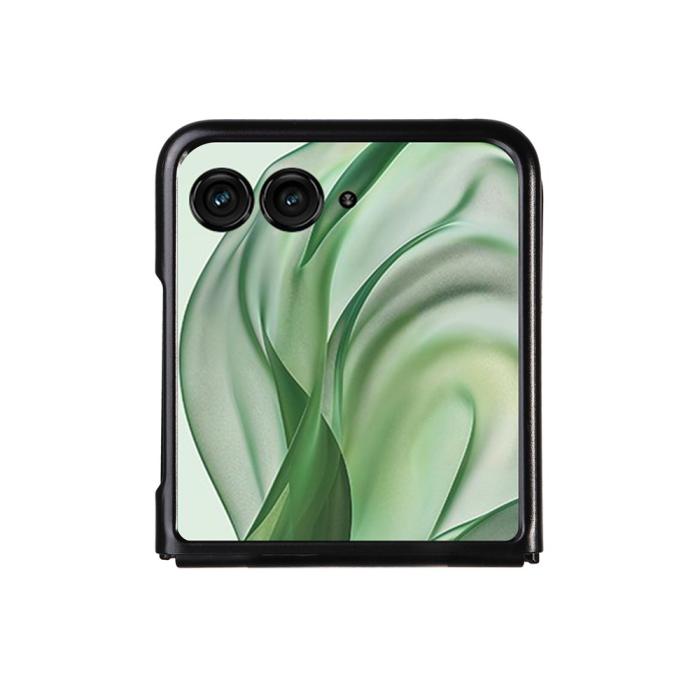 Bild 6, Motorola Razr 50 Ultra 5G Skal Litchi Textur Svart