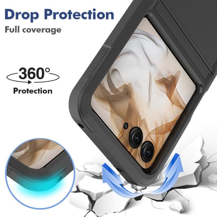 Bild 3, Motorola Razr 50 5G Skal Shockproof Svart