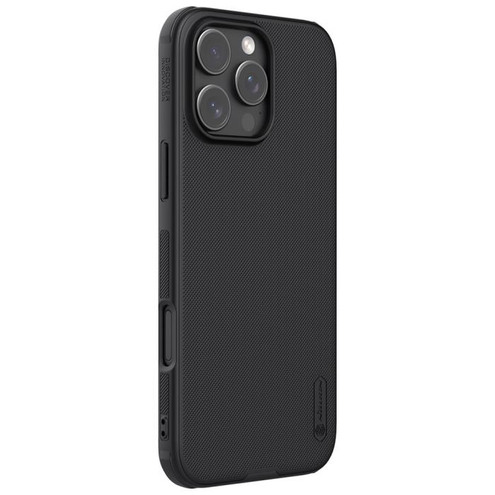 Bild 3, NILLKIN iPhone 16 Pro Max Skal MagSafe Frosted Shield Svart