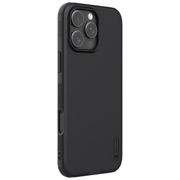 Bild 3, NILLKIN iPhone 16 Pro Max Skal MagSafe Frosted Shield Svart