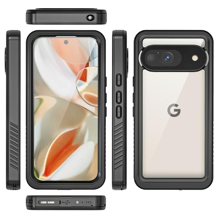 Bild 2, REDPEPPER Google Pixel 9 Skal 360 Vattentätt IP68 Svart