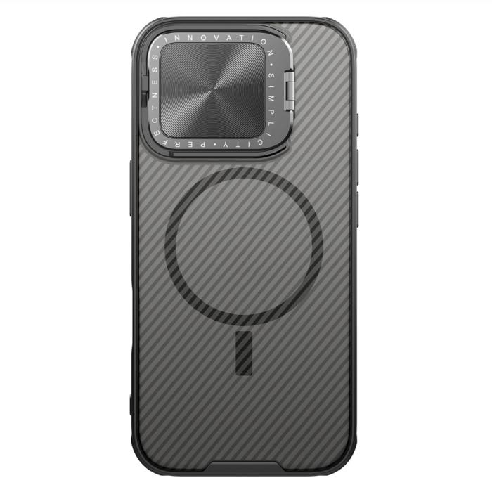 Bild 3, NILLKIN iPhone 16 Pro Max Skal MagSafe CamShield Prop Svart