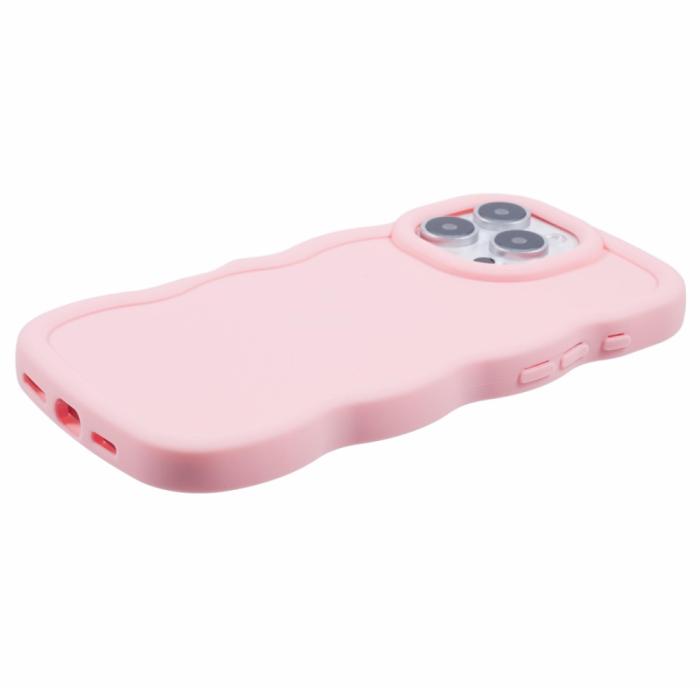 Bild 5, iPhone 16 Pro Mobilskal Wavy Ljus Rosa