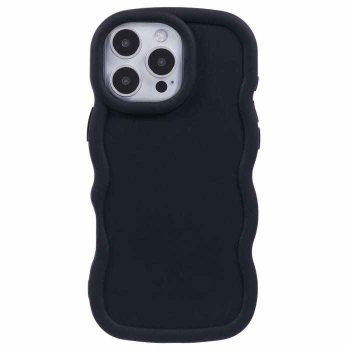 Bild 3, iPhone 16 Pro Mobilskal Wavy Svart
