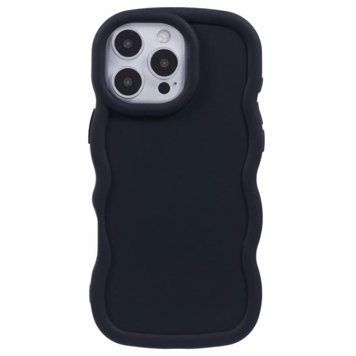 Bild 3, iPhone 16 Pro Mobilskal Wavy Svart