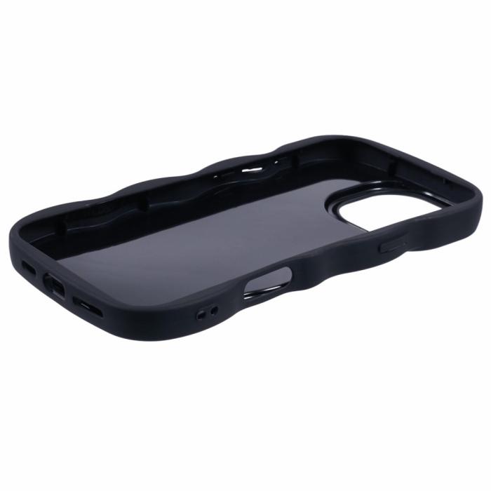 Bild 4, iPhone 16 Pro Mobilskal Wavy Svart