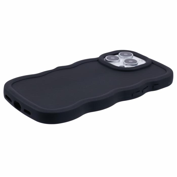 Bild 5, iPhone 16 Pro Mobilskal Wavy Svart