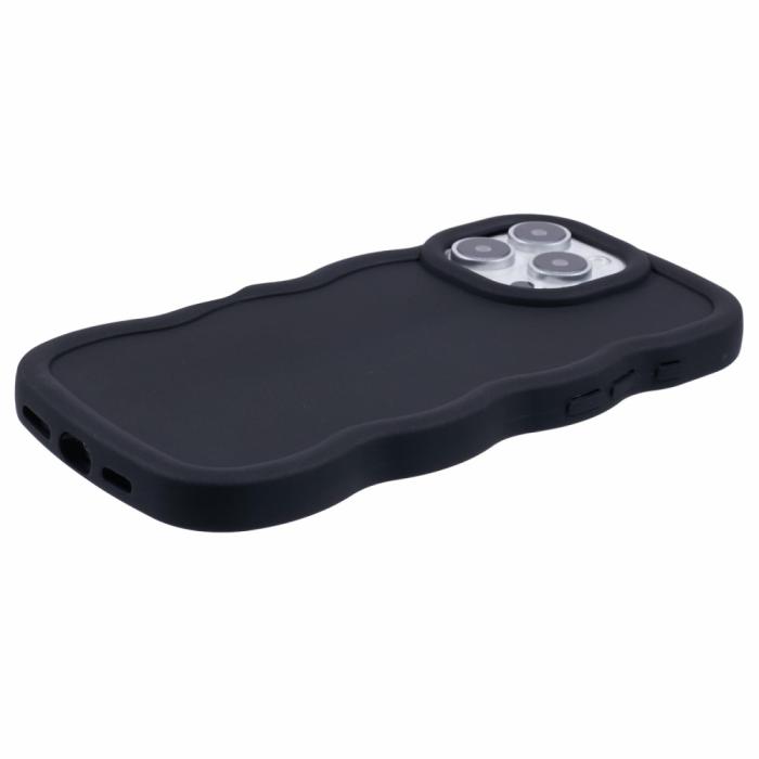 Bild 5, iPhone 16 Pro Mobilskal Wavy Svart