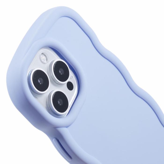 Bild 6, iPhone 16 Pro Mobilskal Wavy Lila
