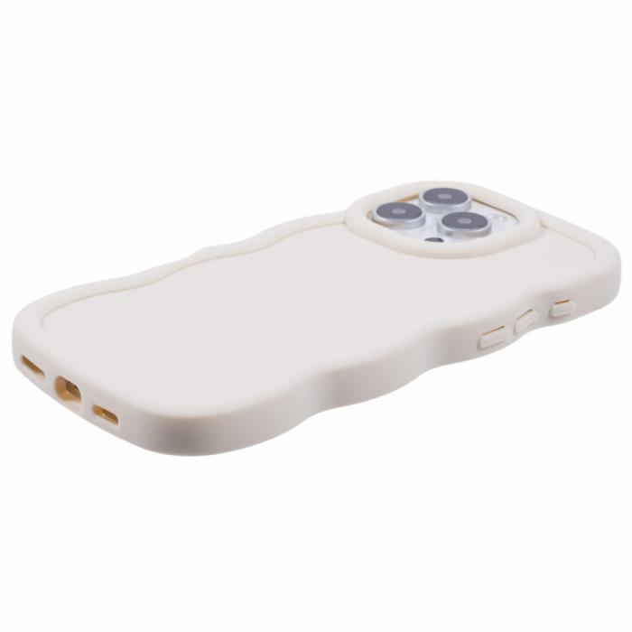 Bild 5, iPhone 16 Pro Mobilskal Wavy Off White