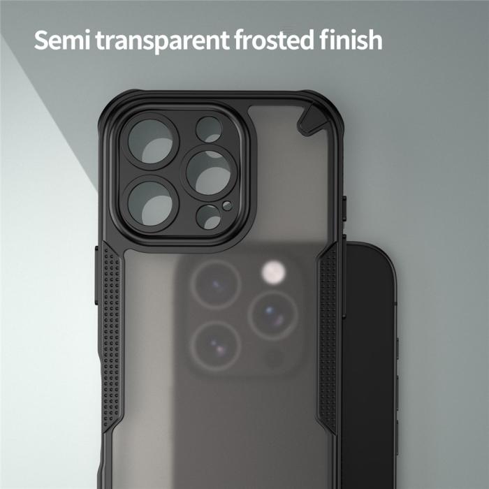 Bild 5, iPhone 16 Pro Skal Frosted Armor Series Svart